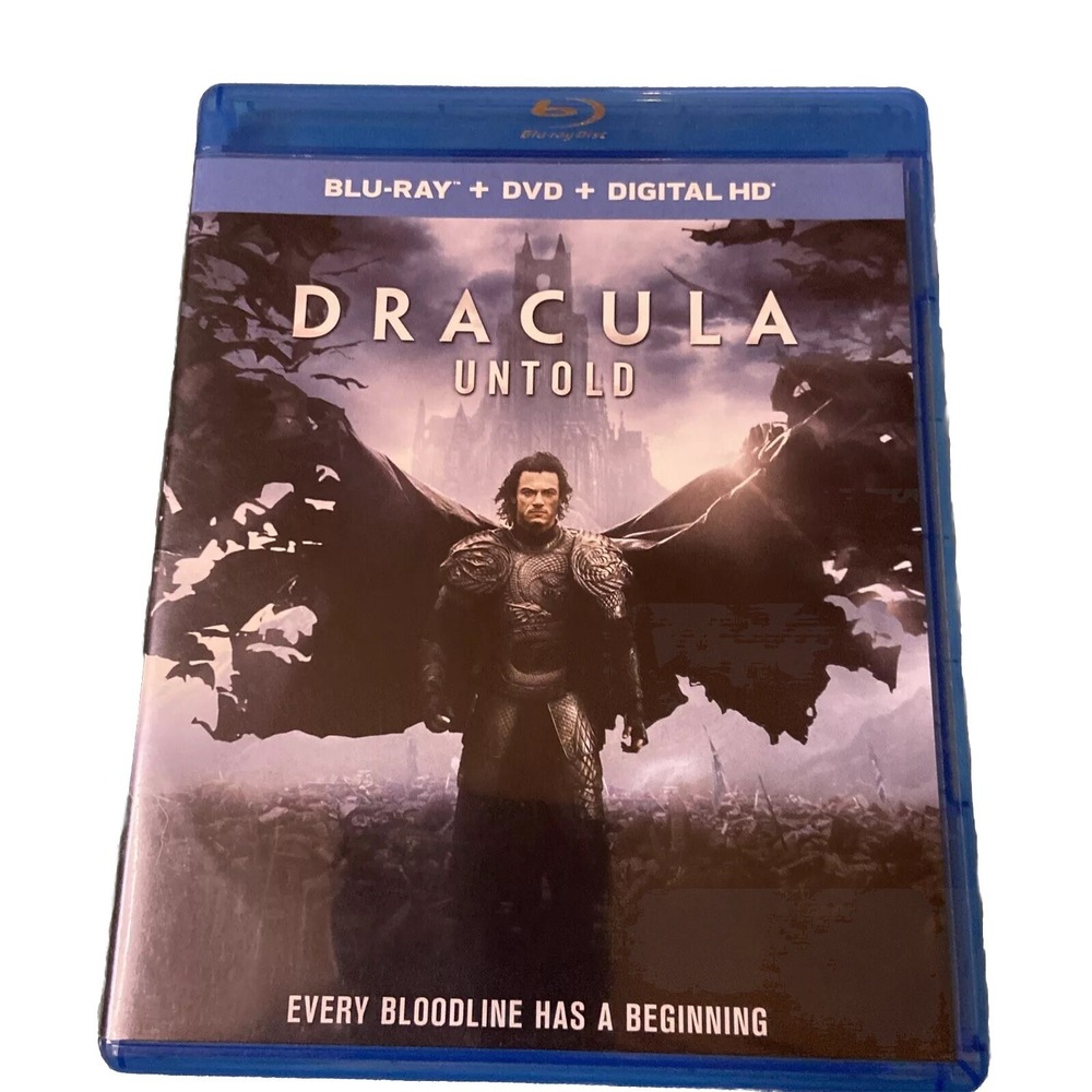 Dracula Untold Blu Ray Horror Vampire Luke Evans